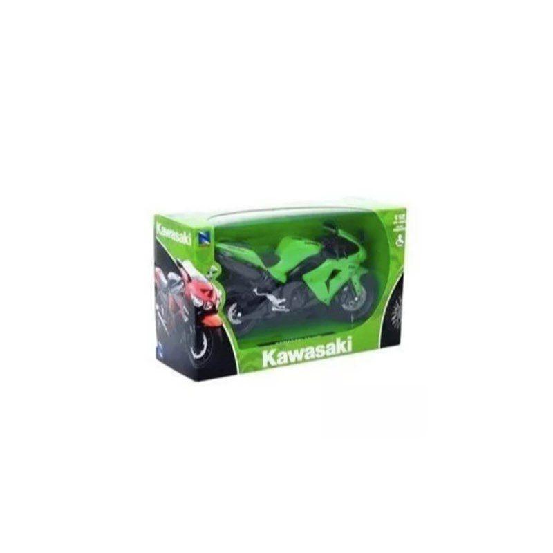 Moto Kawasaki Ninja Zx-10r Verde 1:12 Newray - Miniaturas de Motos